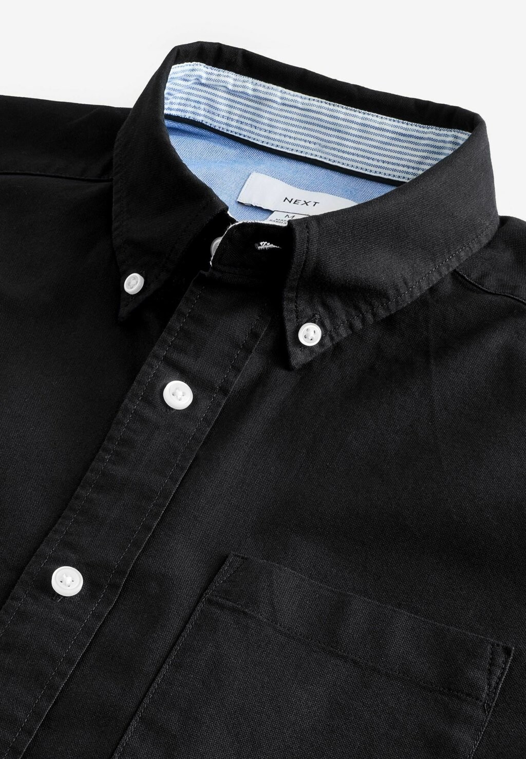 

Рубашка LONG SLEEVE OXFORD-SLIM FIT Next, черный