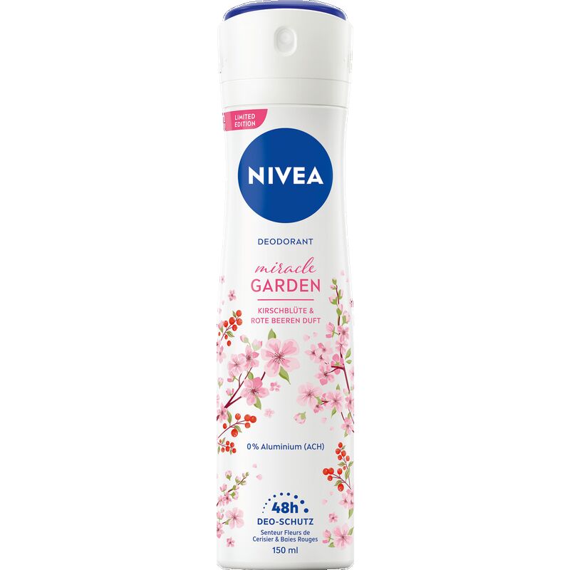 

Дезодорант-спрей чудо садовая вишня NIVEA, 150 ml