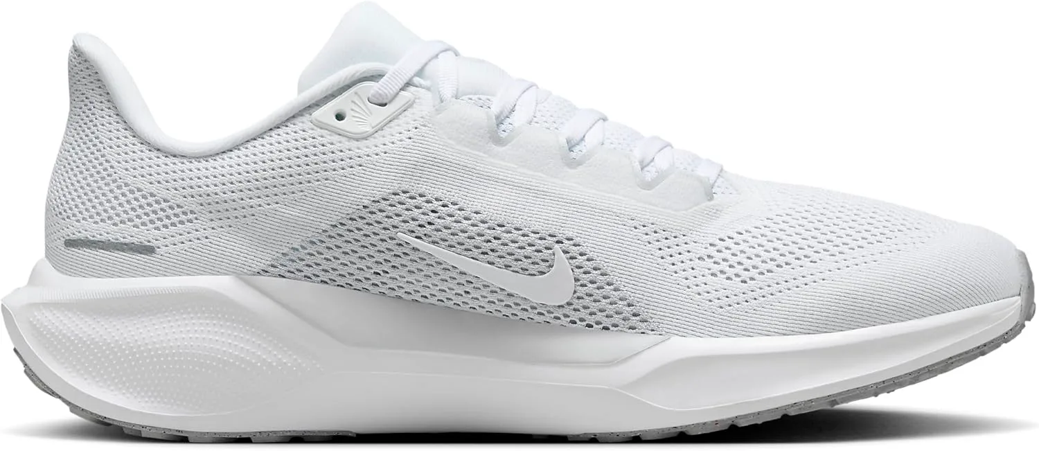 Мужские беговые кроссовки Nike Pegasus 41, белый/платиновый — фото 3