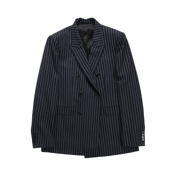 

Куртка CELINE Camden Long Jacket 'Navy/Craie', синий