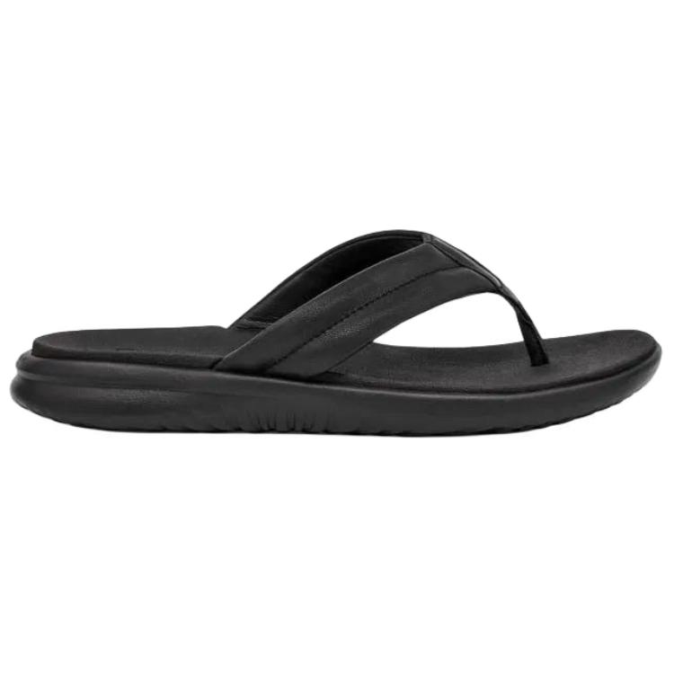 UGG Мужские шлепанцы Black, устойчивые к истиранию — фото 3