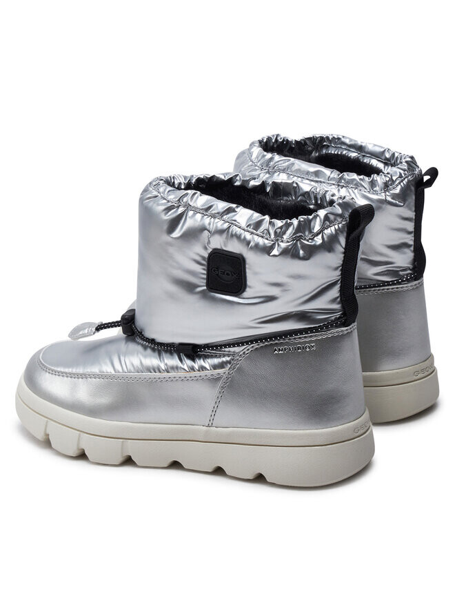 Зимние Ботинки Geox J WILLABOOM GIRL B A J46HWE 0LVNF C0474 S farben, серебро — фото 3