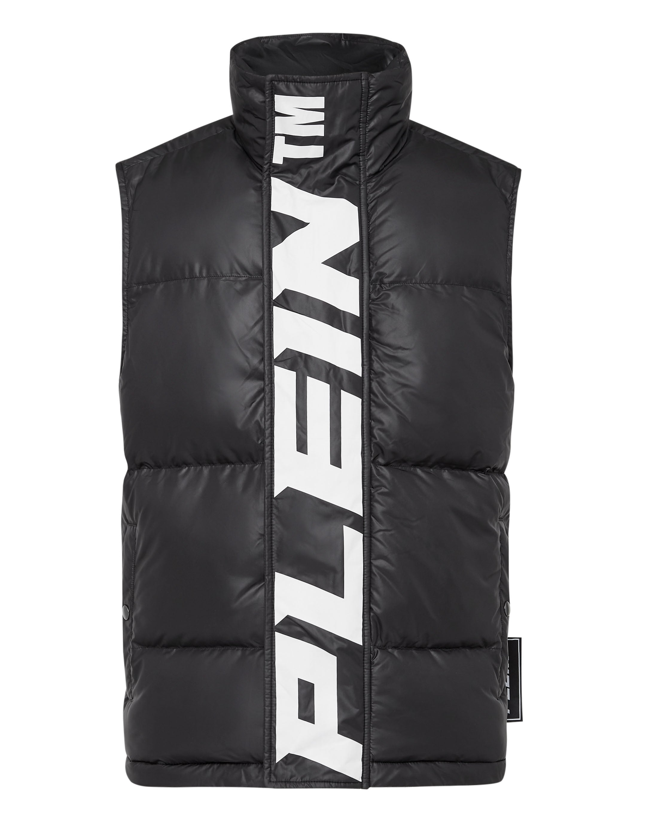 

Нейлоновый пуховик-жилет PHILIPP PLEIN, черный