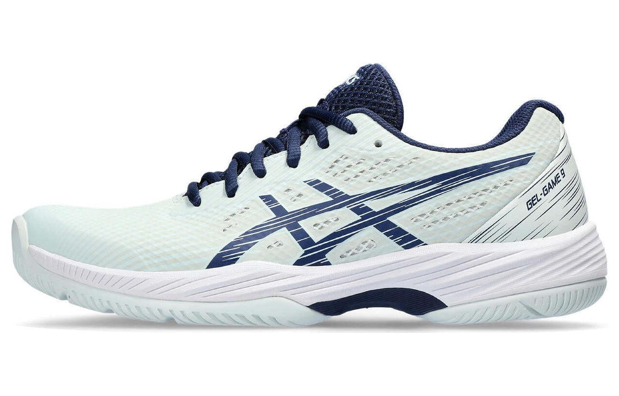 

Теннисные кроссовки Asics Gel-Game 9 для женщин, Orbit Green/Ash Gray/Ash Gray