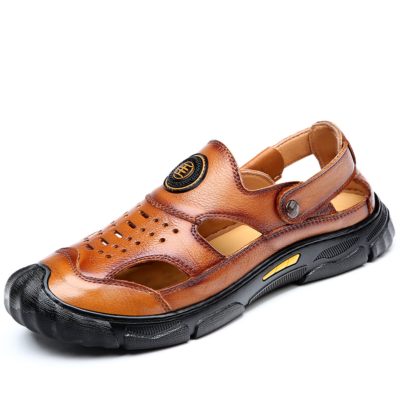 

Мужские тапочки с закрытым носком MODENGPAN, коричневый