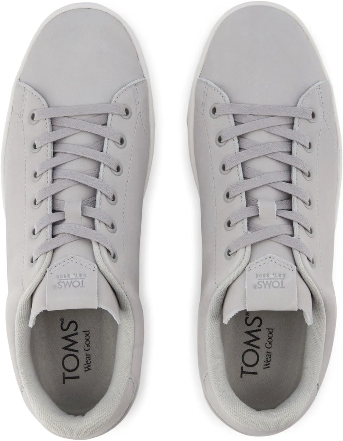 Мужские кроссовки TOMS Trvl Lite Low на шнуровке, серый — фото 4