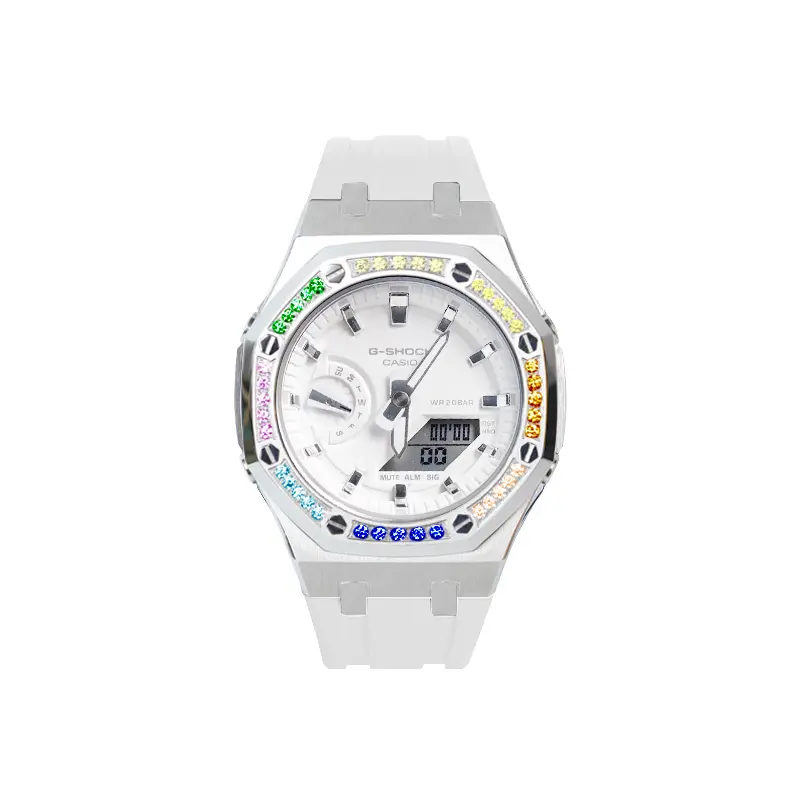 

Унисекс белые часы CASIO 462 мм