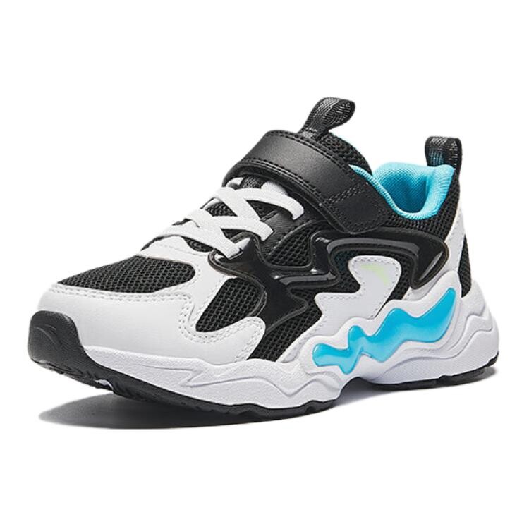 Кроссовки Anta kids Kids Lifestyle Shoes Kids Low-top Black/White, черный/белый — фото 3