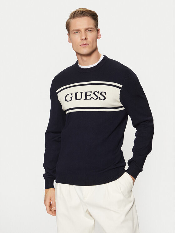 

Свитер обычного кроя Guess, синий