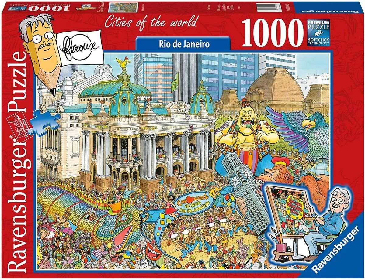 

Ravensburger, пазл, Рио-де-Жанейро, 1000 шт.