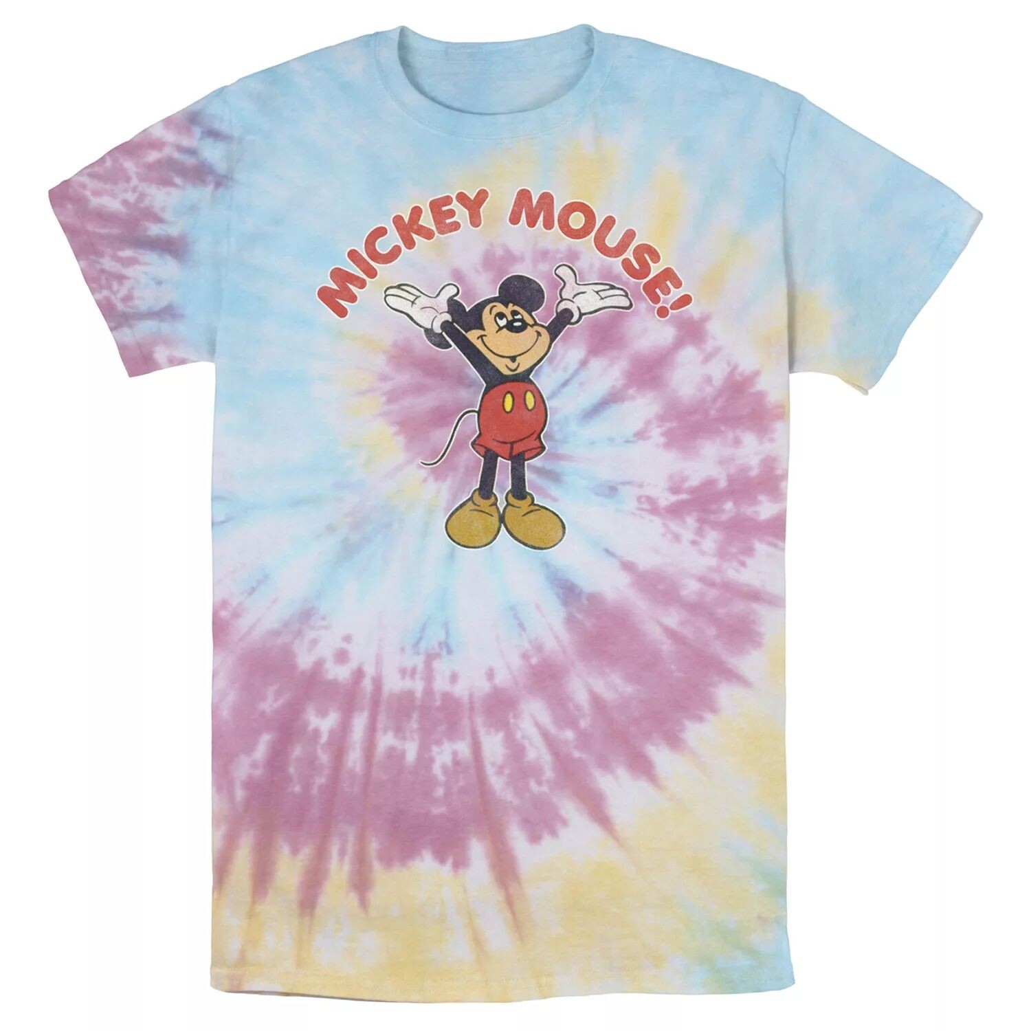 

Мужская футболка Disney Mickey And Friends Mickey Retro Bomabrd Wash Licensed Character