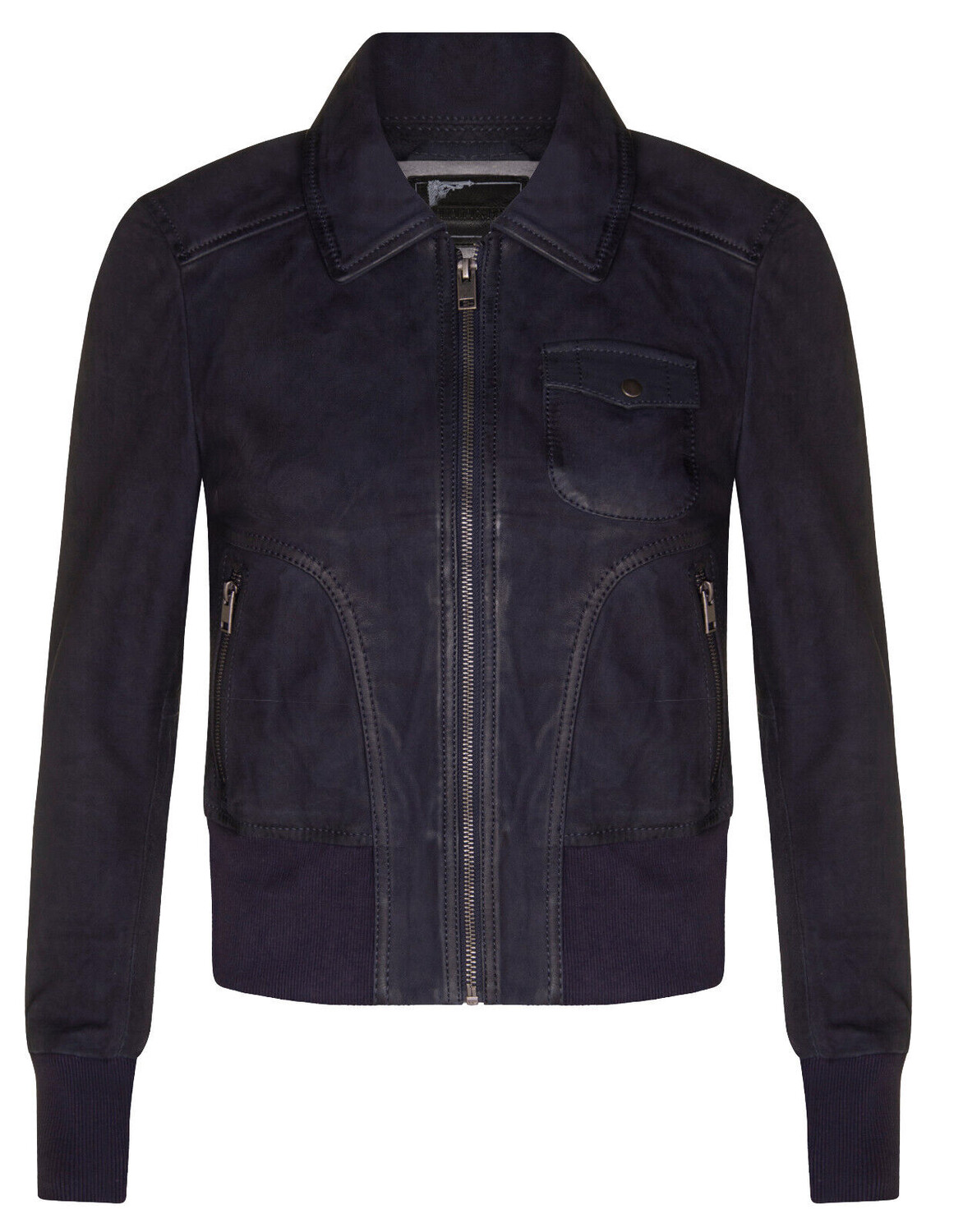 

Университетский бомбер ma 1 modbury Infinity Leather, синий
