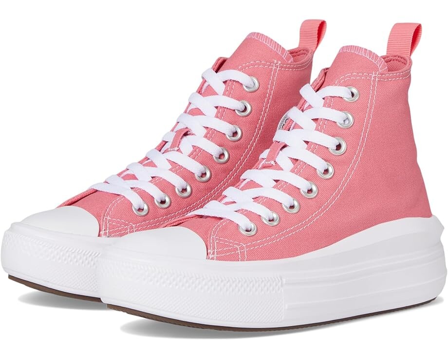 

Кроссовки Converse Kids Chuck Taylor All Star Move, цвет Sneaky Pink/White/Black
