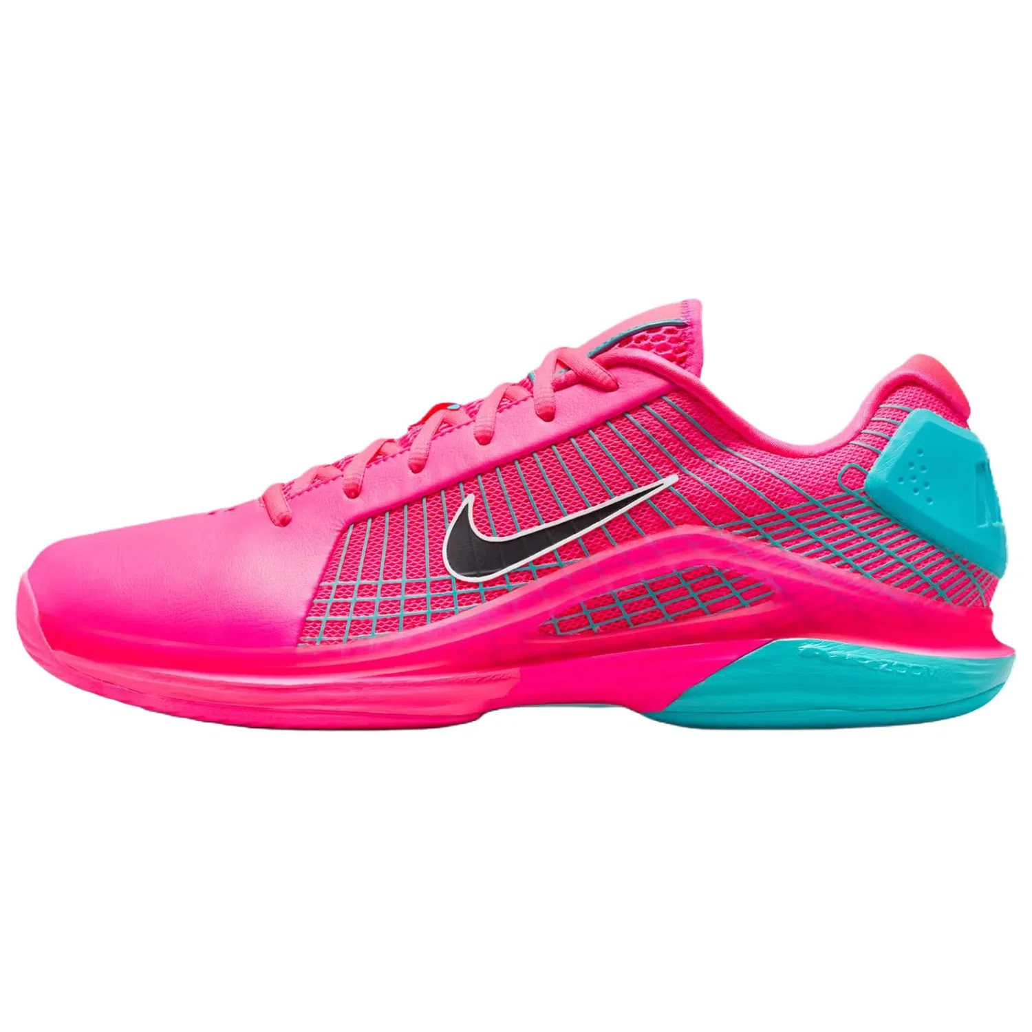 Кроссовки для тенниса Vapor 12 Support Rebound низкие мужские темно-розовые Nike
