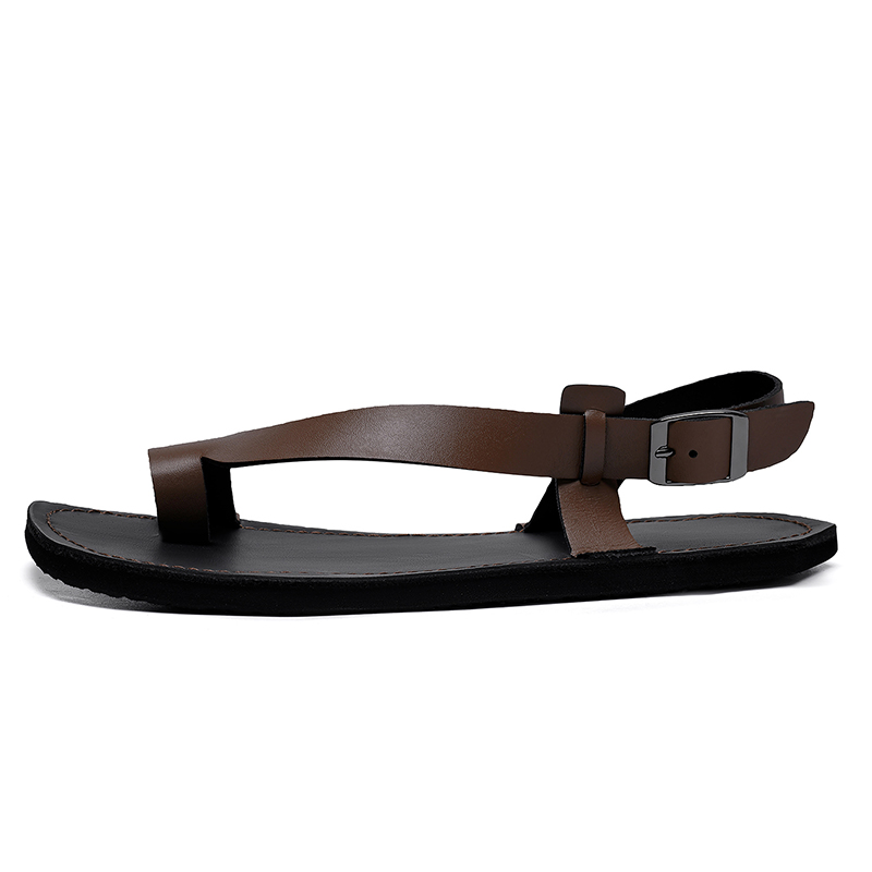 

Сандалии с одним ремешком мужские BOLE, Black