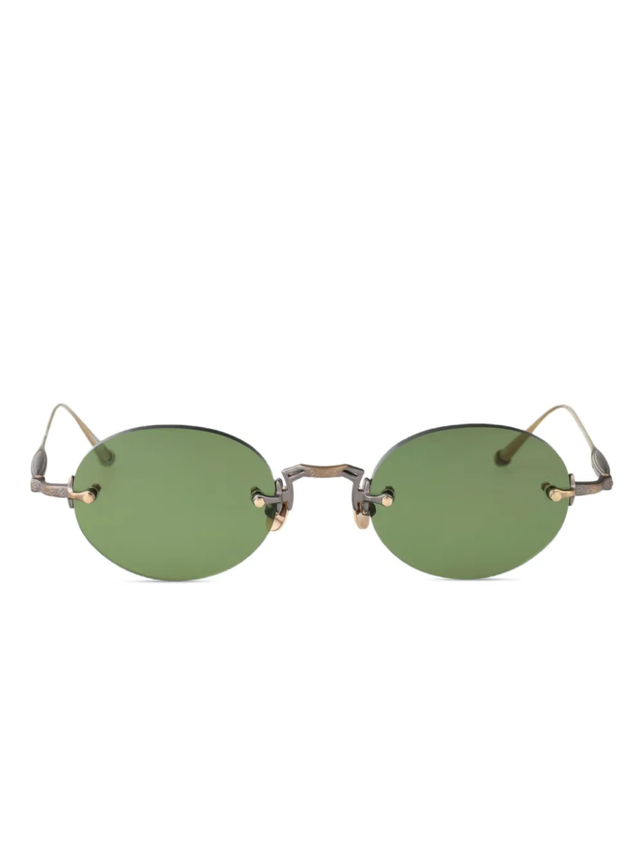 

Matsuda oval-frame солнцезащитные очки, золотой