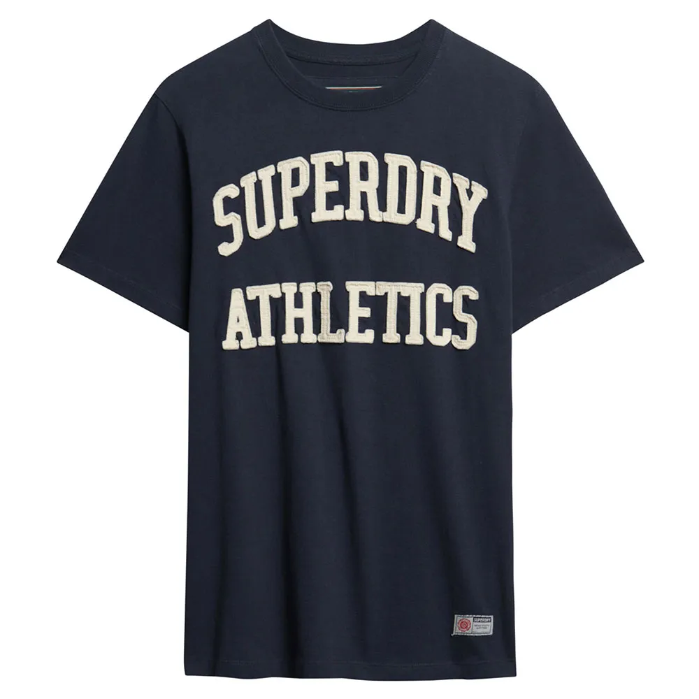 Футболка с коротким рукавом Superdry Vintage Athletic, синий — фото 2