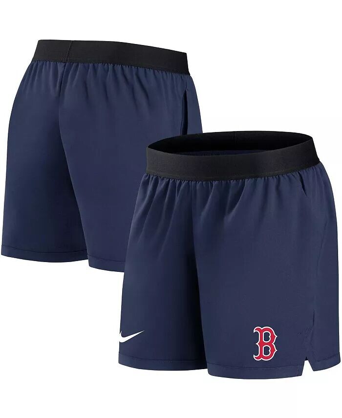 

Женские темно-синие шорты Boston Red Sox Authentic Collection Flex Vent Max Performance Nike