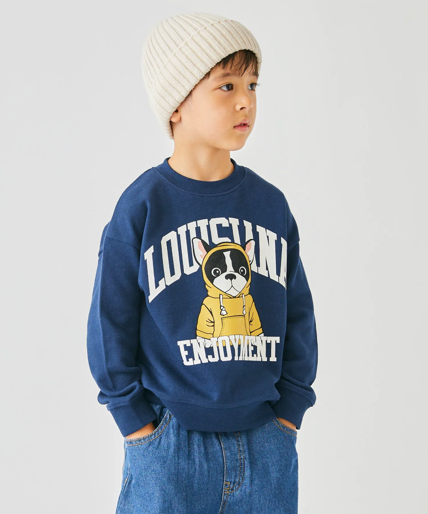 Толстовка с животным Ever Closet, Navy A