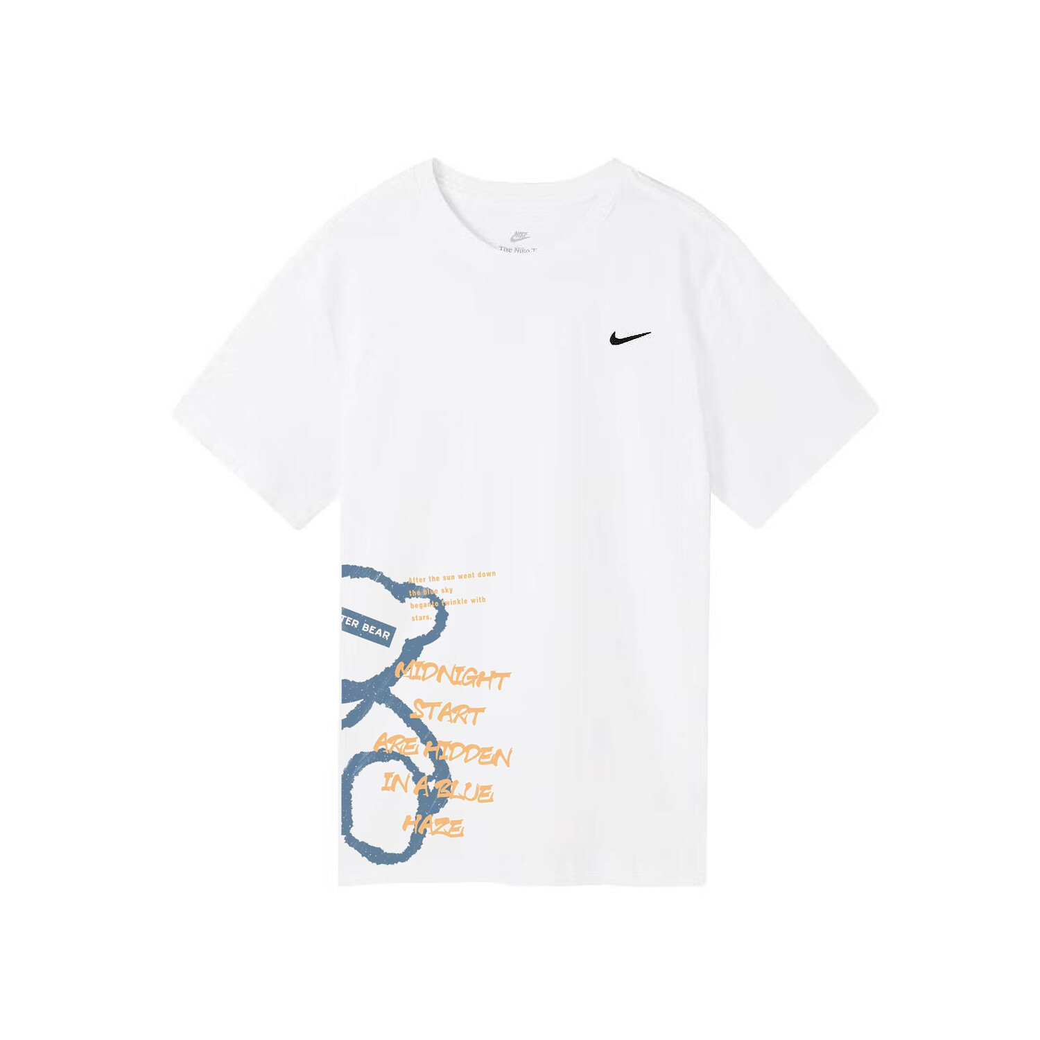 

Футболка унисекс белая Nike, белый