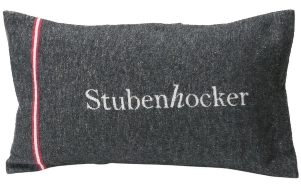 

Чехол на подушку David Fussenegger Silvretta 'Stubenhocker' 30 x 50 см, антрацит