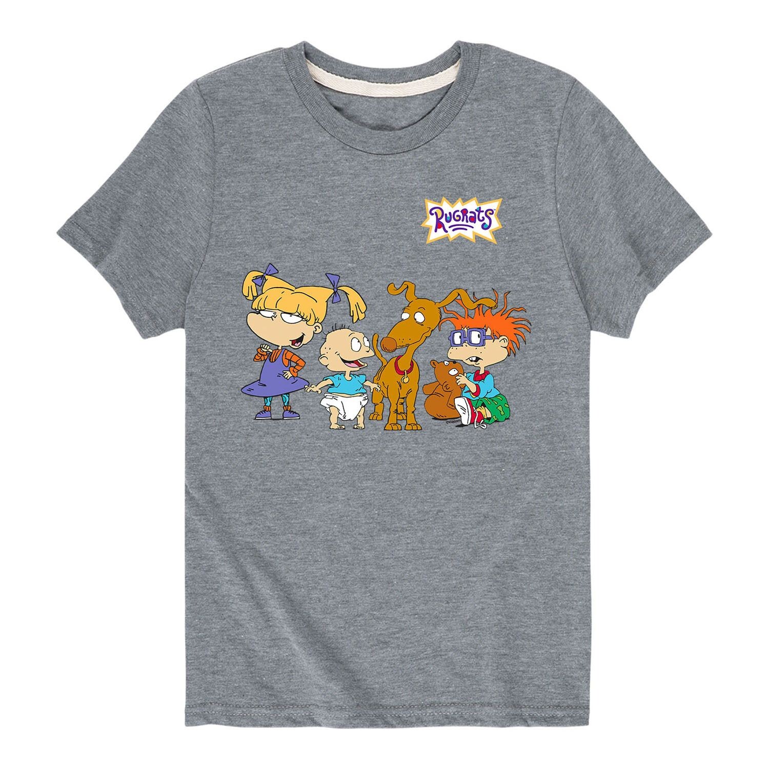 

Футболка с рисунком Rugrats Hangouts для мальчиков 8–20 лет Nickelodeon