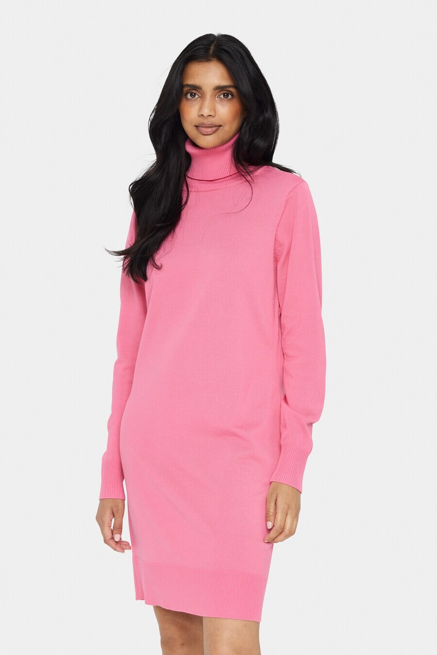 

Вязаное платье SAINT TROPEZ Knitted dress, розовый