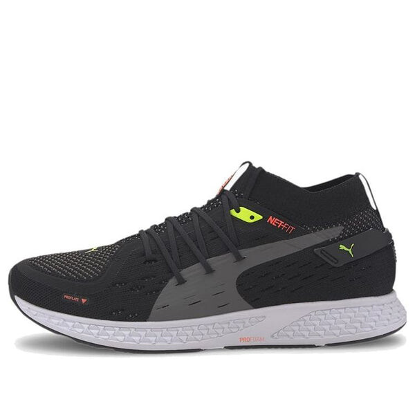 

Кроссовки speed 500 black/yellow Puma, черный