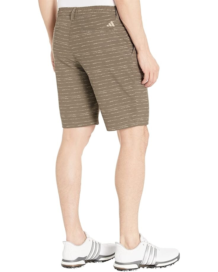 

Шорты Adidas Textured 9" Golf Shorts, цвет Olive Strata