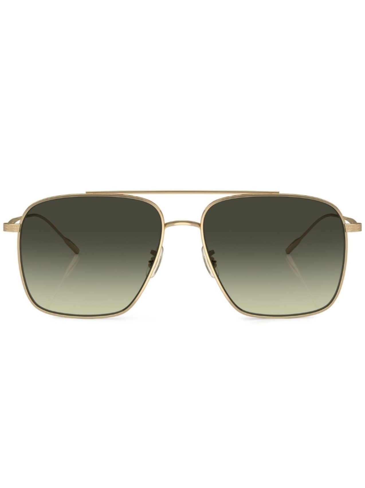 

Солнцезащитные очки-пилоты Dresner Oliver Peoples, золотистый