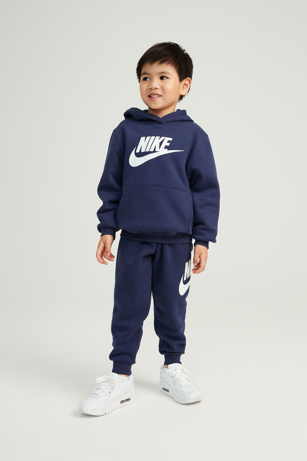Флисовый спортивный костюм Club для малышей Nike, синий — фото 2