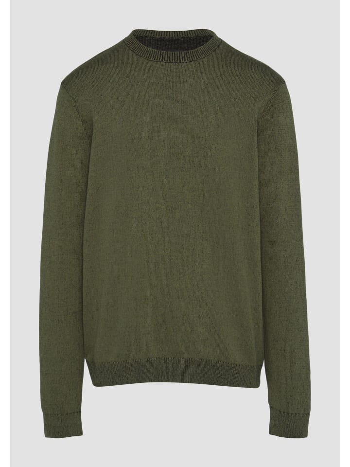 

Вязаный свитер цвета 79W0_оливковый зеленый QS