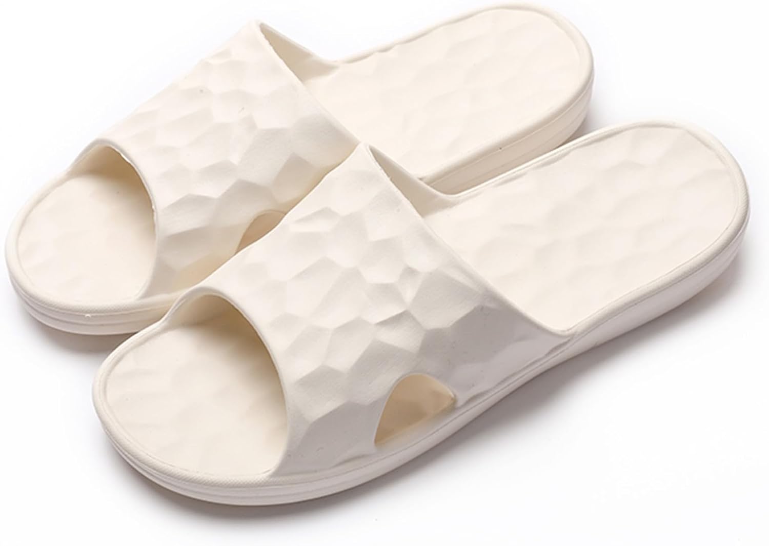 

Тапочки для женщин и мужчин, ультракомфортные, нескользящие, для душа, для использования в помещении и на открытом воздухе, быстросохнущие, для бассейна, вечеринки и дома Generic, белый