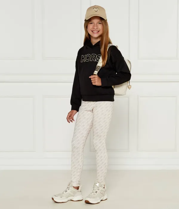 Толстовка regular fit Michael Kors Kids, черный — фото 2
