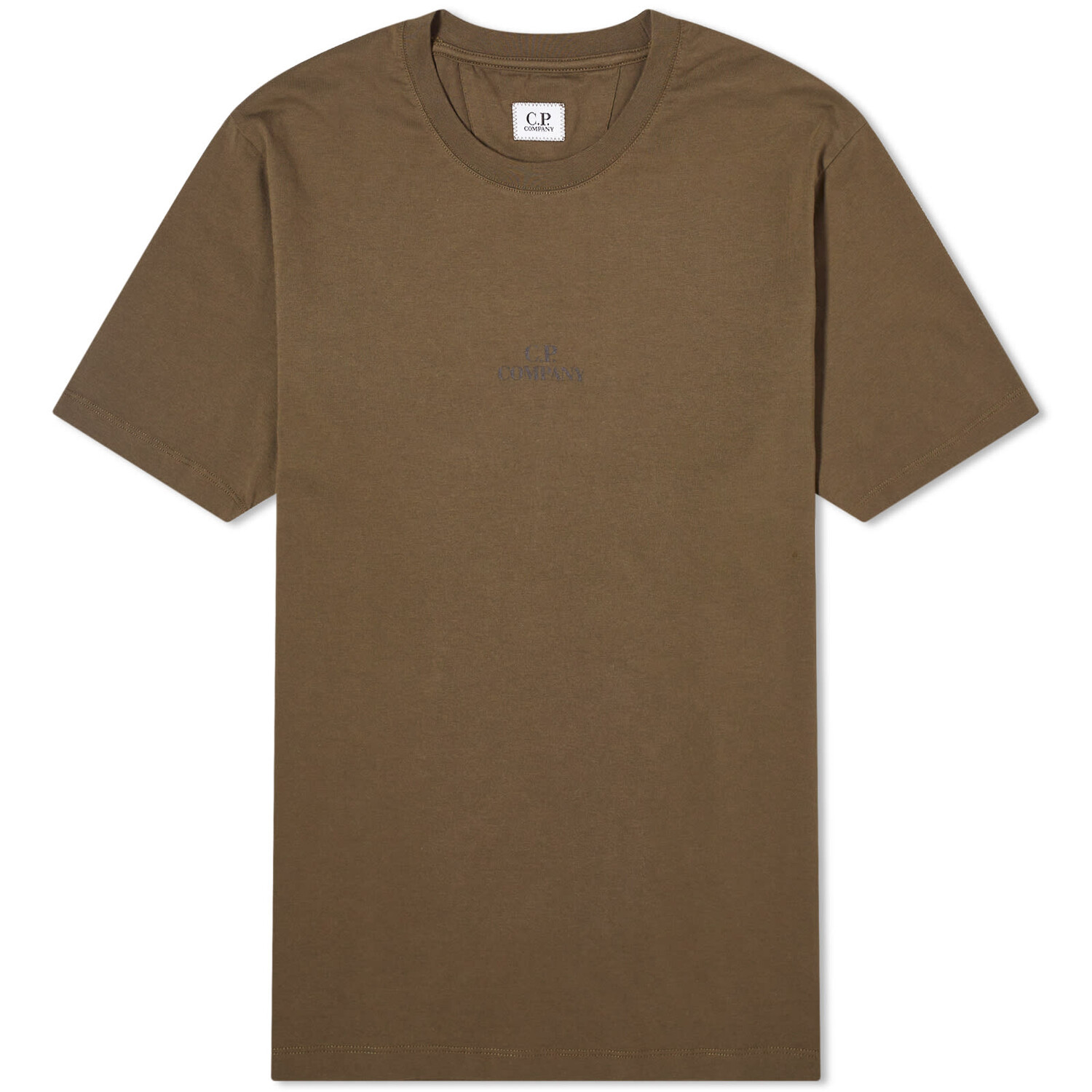 

Футболка C.P. Company 30/1 Jersey Graphic T-Shirt, цвет Ivy Green