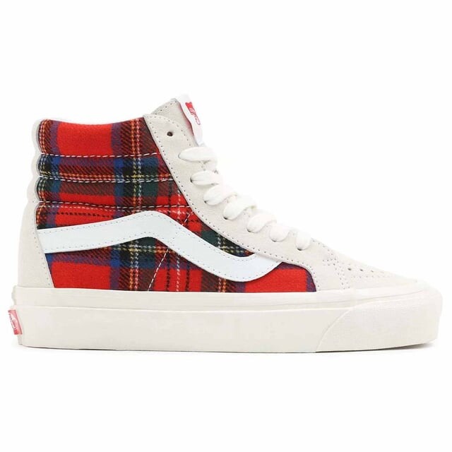 Sk8 Hi 38 dx белые женские кроссовки Vans, белый