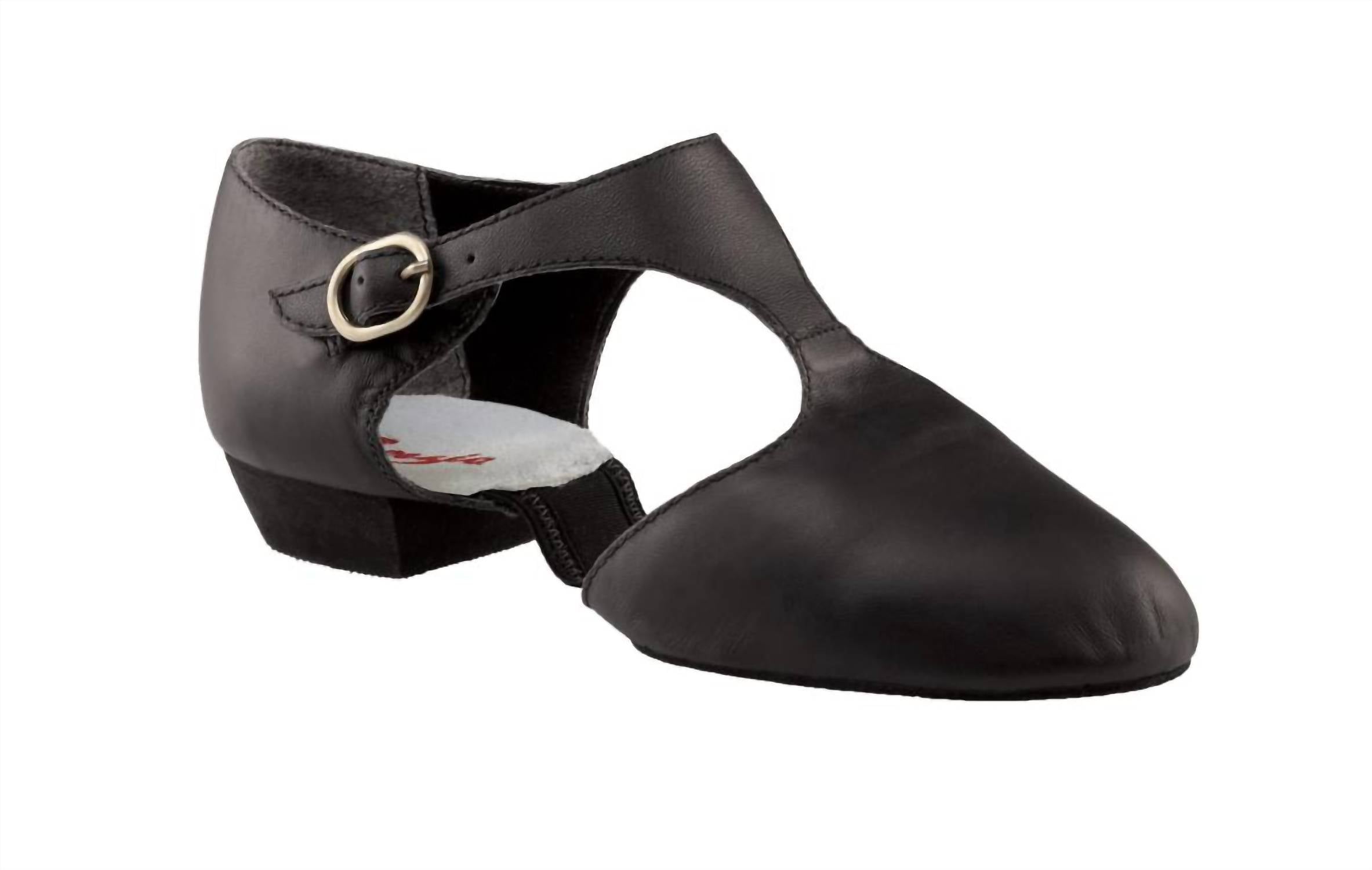 Черные женские балетки Pedini с пряжкой Capezio