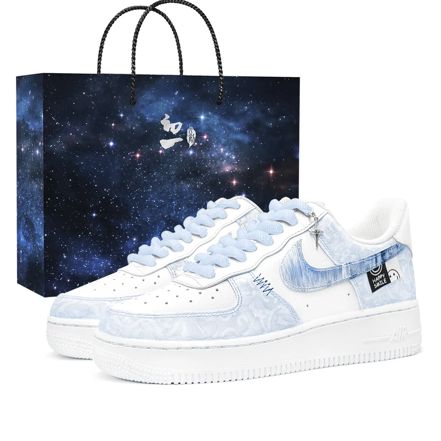 Кроссовки Nike Air Force 1 Low White Blue