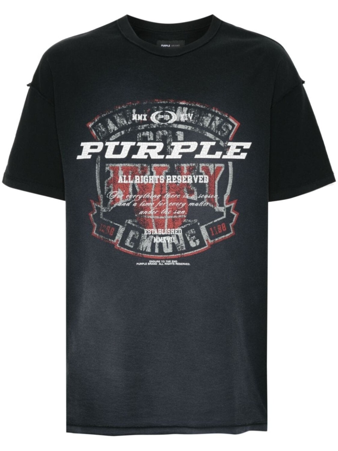 

Purple Brand футболка с логотипом, черный