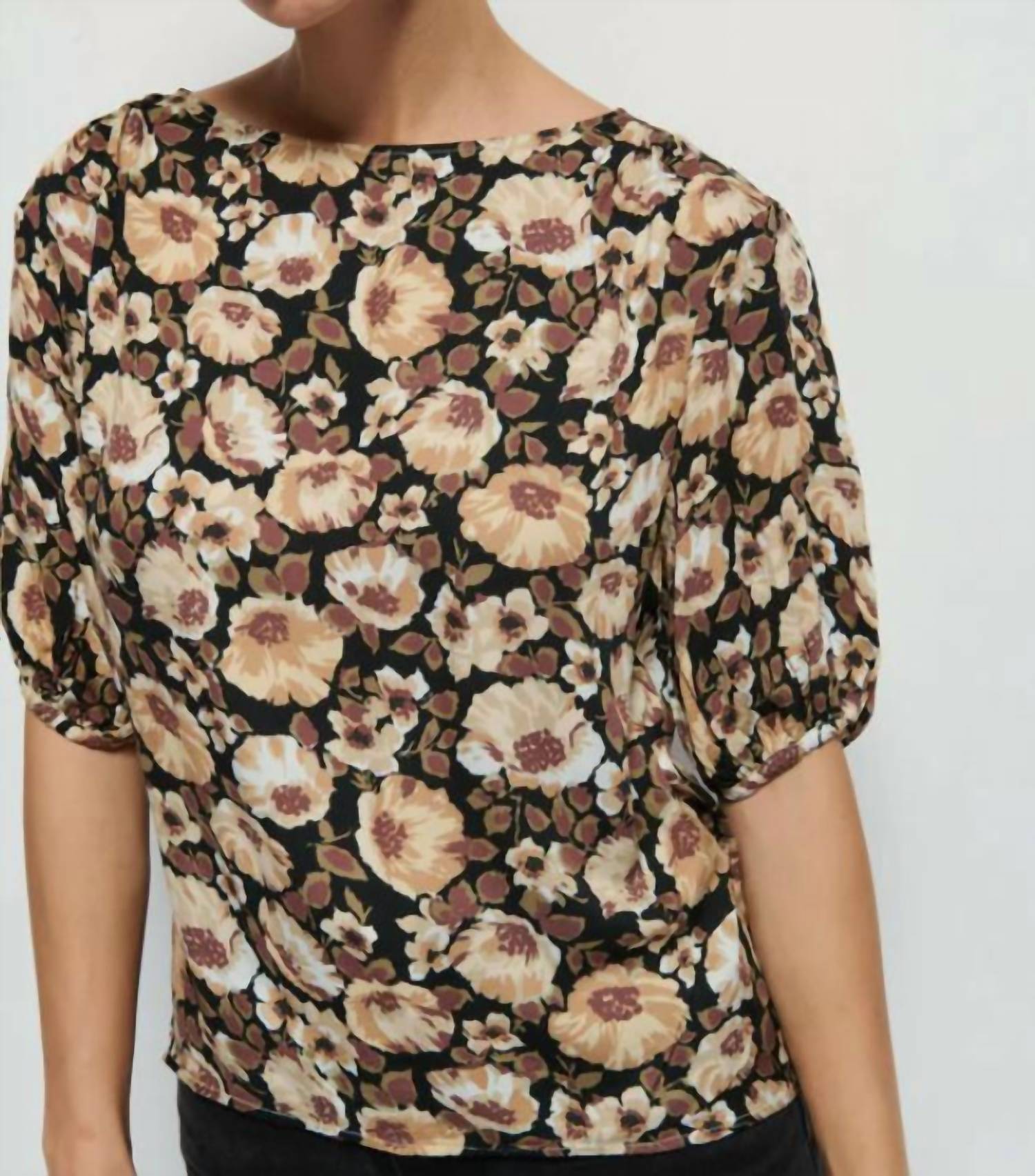 

Топ Luisa Drape в ночном цвете Nation LTD, цвет night floral