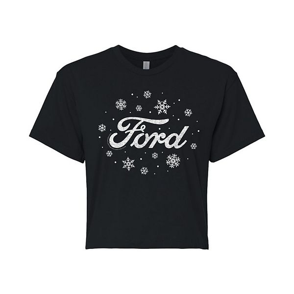 

Футболка с принтом Ford и снежинками Licensed Character