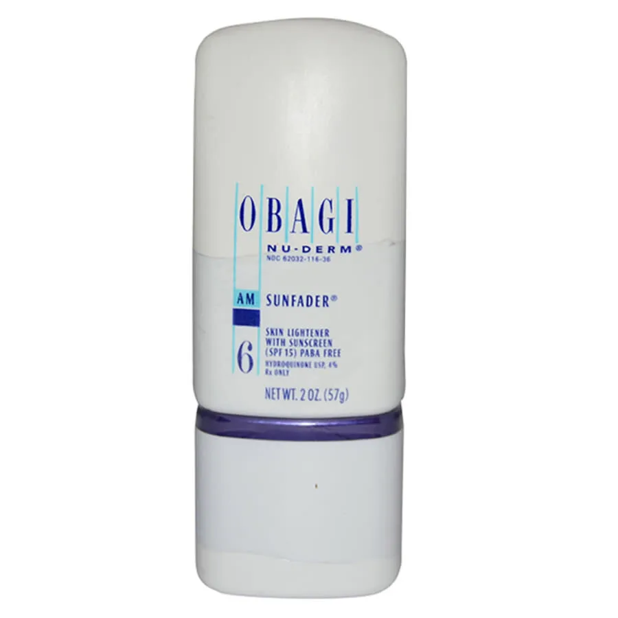 Obagi Nu-Derm #6 утренний осветляющий крем Sunfader с солнцезащитным SPF 15 от Obagi для женщин - 2 унции