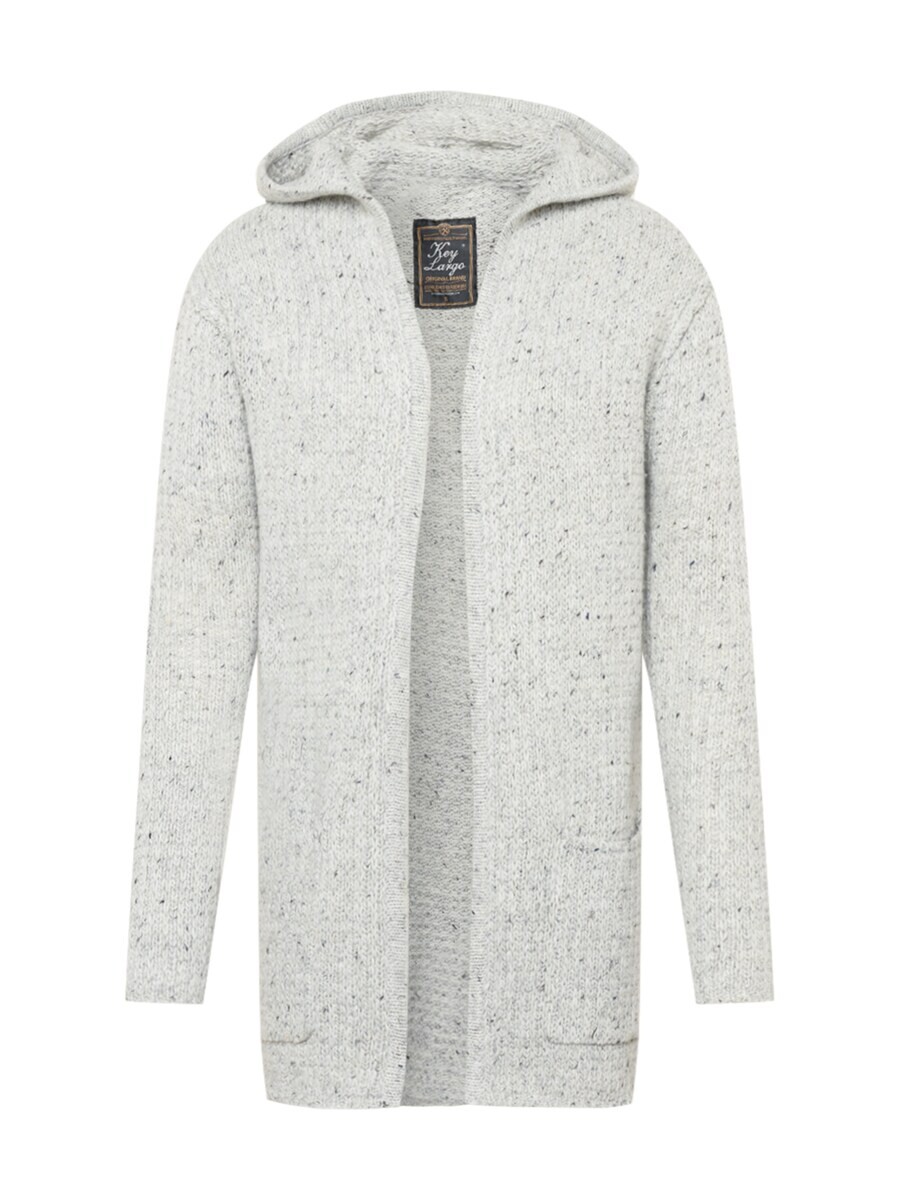 

Вязаный кардиган Key Largo Knit Cardigan, пятнистый серый