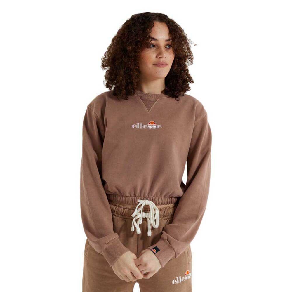 

Толстовка Ellesse Popsy Cropped, коричневый