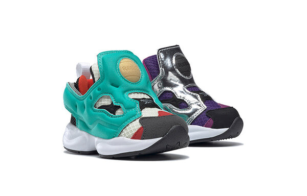 Кроссовки illumination's minions x versa pump fury toddler 'vicious 6' Reebok, серебряный — фото 3