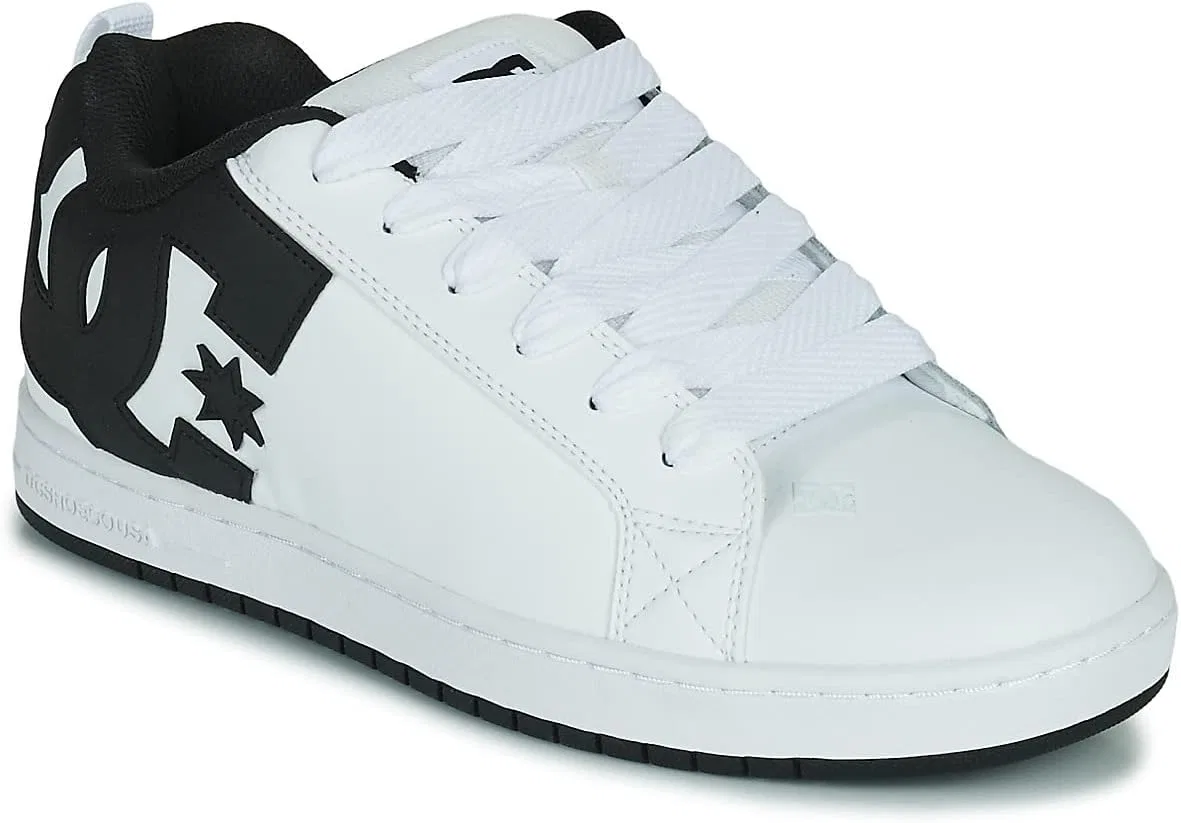 Кроссовки DC Shoes, белый-черный-черный — фото 2