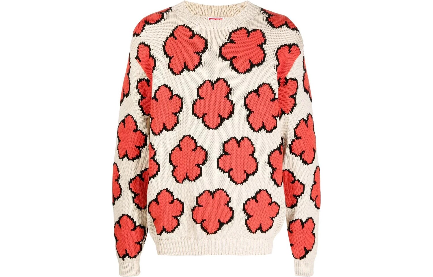 

Свитер мужской Kenzo All Over Boke Flower, бежевый