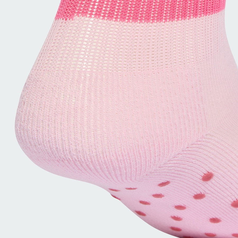 Спортивные носки ADIDAS PERFORMANCE Kids Anti-Slip, Mottled Grey/Rose/Light Pink — фото 4