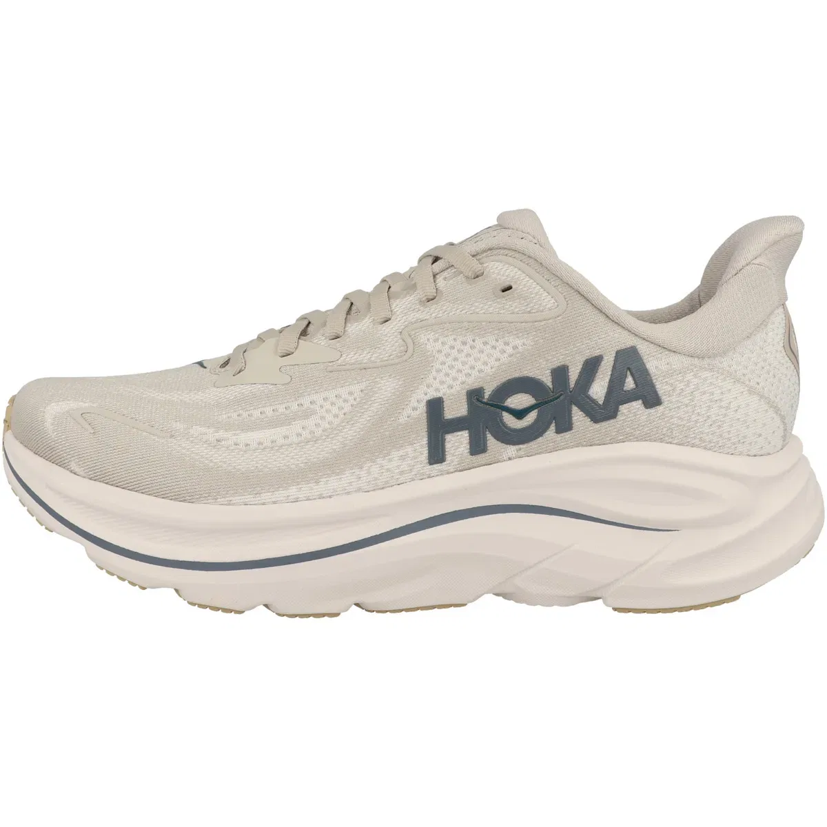 Кроссовки для бега Clifton 10 HOKA, светло-серый/розовый