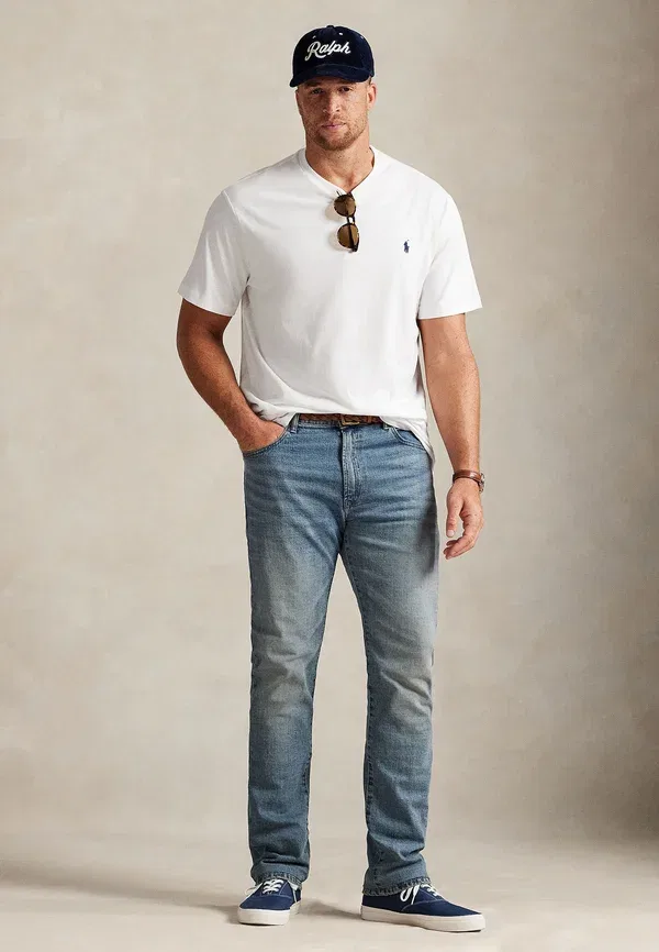 Футболка Polo Ralph Lauren Big & Tall, белый — фото 2